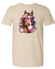 Load image into Gallery viewer, Mustang blowing bubble - Option 2
