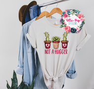 Not a hugger (Youth and Adult Tee)