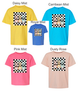 He is Risen (bunnies checkered) Youth