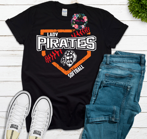 Lady Pirates Home Plate