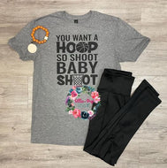 You Want To Hoop - Tee