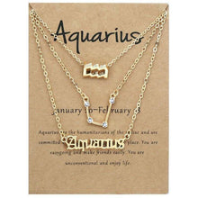 Load image into Gallery viewer, Zodiac Sign Necklaces - PRE ORDER 1/8

