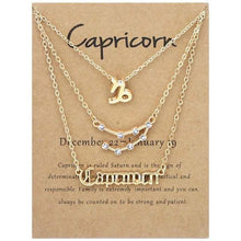 Load image into Gallery viewer, Zodiac Sign Necklaces - PRE ORDER 1/8
