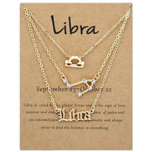 Load image into Gallery viewer, Zodiac Sign Necklaces - PRE ORDER 1/8

