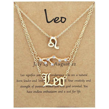 Load image into Gallery viewer, Zodiac Sign Necklaces - PRE ORDER 1/8
