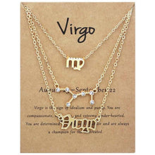 Load image into Gallery viewer, Zodiac Sign Necklaces - PRE ORDER 1/8
