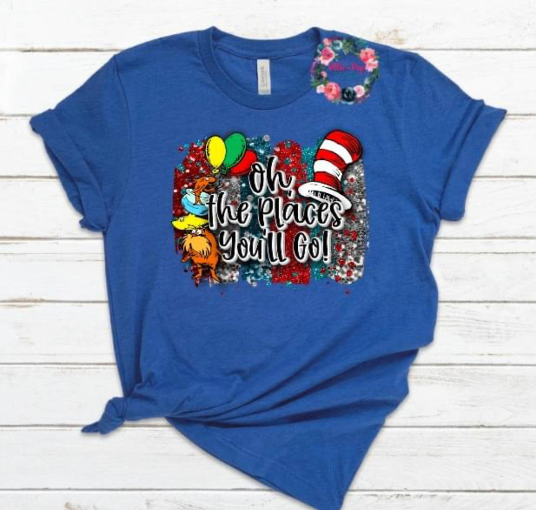 Oh, the places you’ll go - SOLID TEE