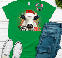 Load image into Gallery viewer, All I want for Christmas is Moo
