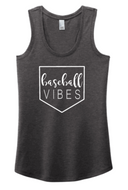 Baseball Vibes - Racerback Tank