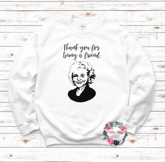 Betty White SWEATSHIRT