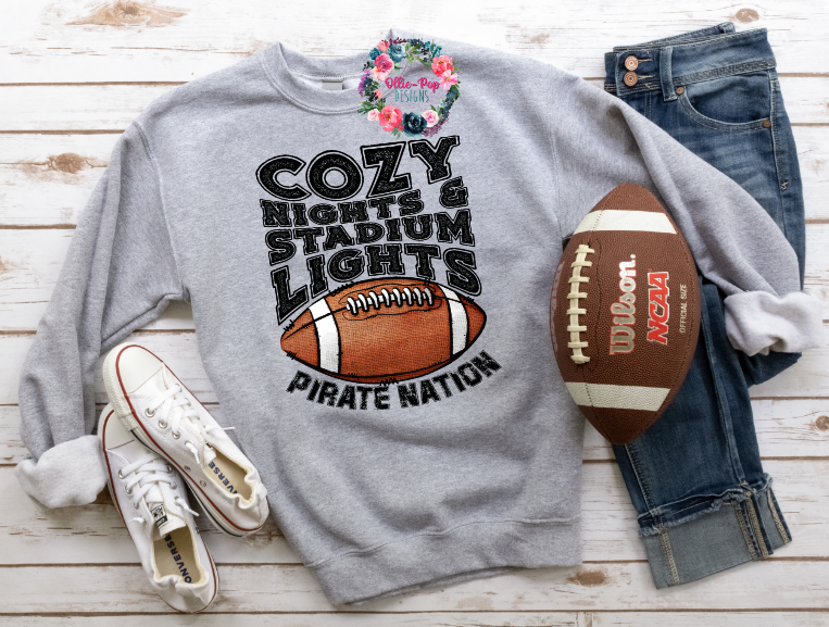 Cozy nights and stadium lights - PIRATE NATION