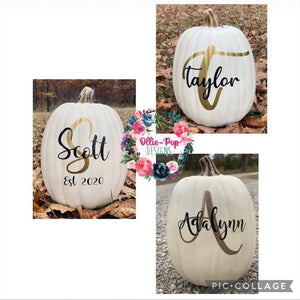 Pumpkin Decor - Custom