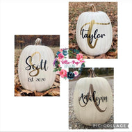 Pumpkin Decor - Custom