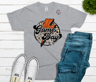 Game Day - Leopard Lightning Bolt