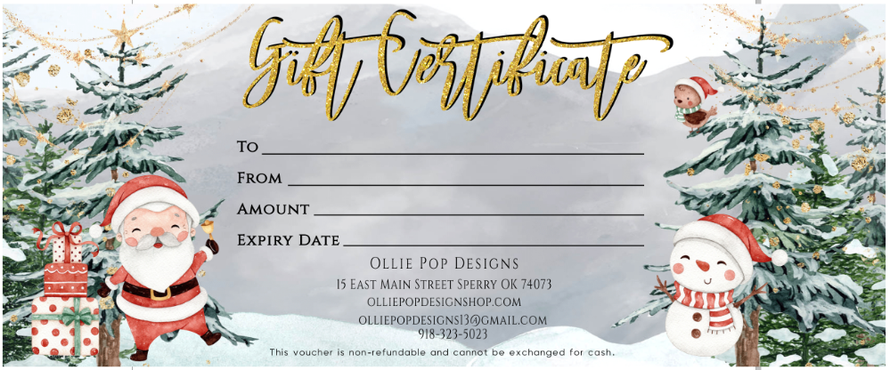 Gift Certificate