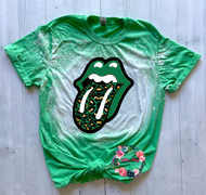 Green Leopard Lips - Bleached