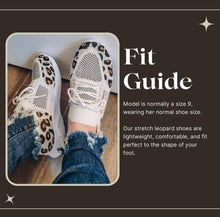 Load image into Gallery viewer, Leopard Tennis Shoes - PRE ORDER
