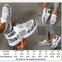 Load image into Gallery viewer, Leopard Tennis Shoes - PRE ORDER
