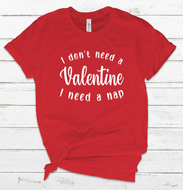 I don't need a Valentine I need a nap