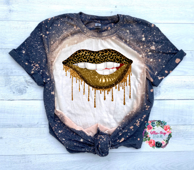 Gold Lip Drip - Bleached