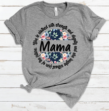 Load image into Gallery viewer, Mama - Floral Shirt with verse
