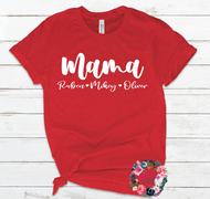 Mama/Nana/Nina/Custom Title - Valentines Tee