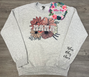 Mama Floral - Sweatshirt