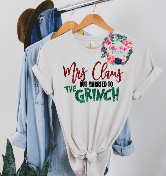 Mrs Clause but married to the grinch