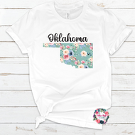 Oklahoma Floral Tee