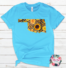 Load image into Gallery viewer, Oklahoma Sunflower Tee
