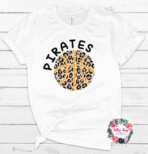 Load image into Gallery viewer, Pirates Basketball - Leopard Tee
