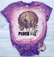 Pluck Off - Bleached Tee