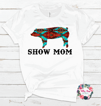 Load image into Gallery viewer, Show Mom - Serape Tee
