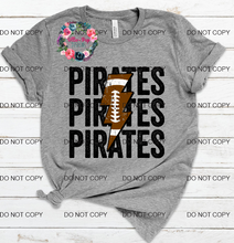 Load image into Gallery viewer, Pirates Football - TSHIRT
