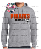 Pirates Football - HOODIE