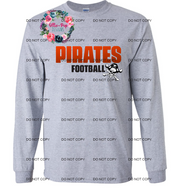 Pirates Football - LONG SLEEVE