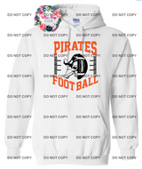 Pirates Football Lines - HOODIE