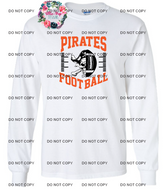 Pirates Football Lines - LONG SLEEVE