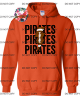 Pirates Football - HOODIE