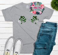 Shamrock Skeleton Boobs