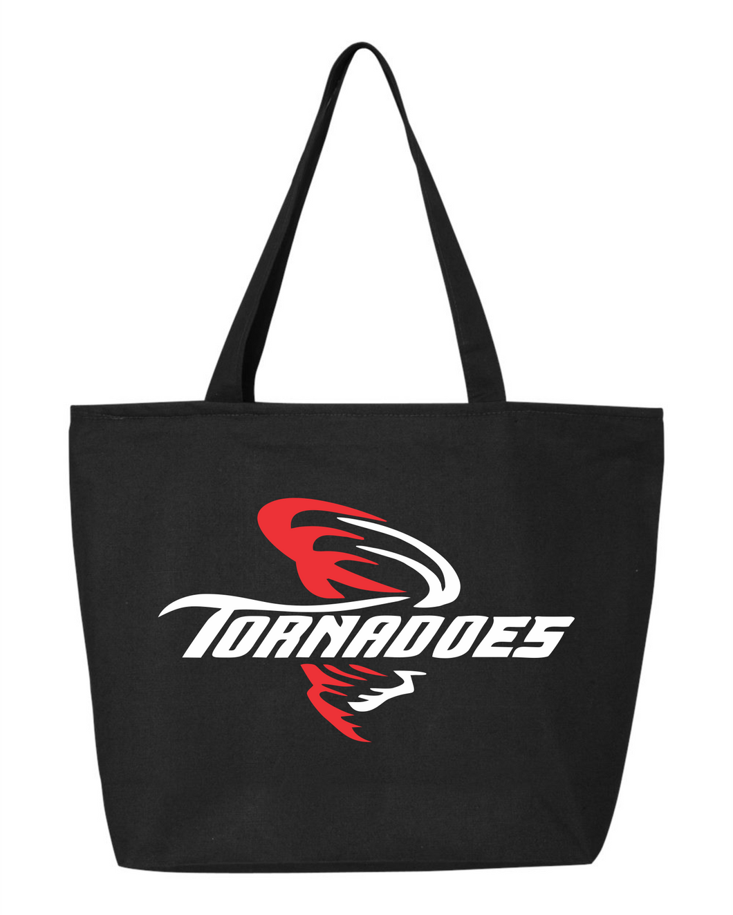 Tornadoes Zippered Tote