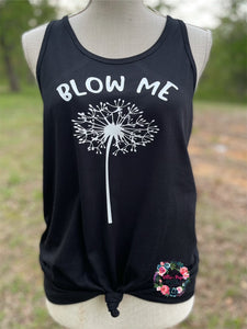 Blow Me - Racerback Tank
