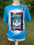 Feelin' Willie Good Tee - BLEACHED