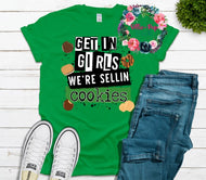 Get in girls, we're selling cookies!