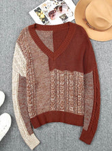 Load image into Gallery viewer, Multi Brown Sweater
