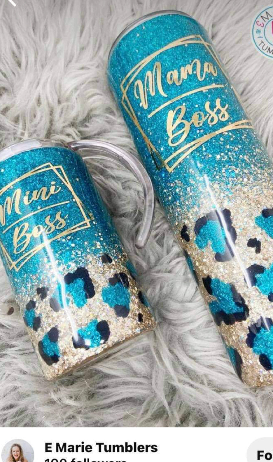Custom tumblers - Amailee