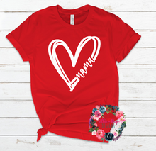 Load image into Gallery viewer, Heart Tee with Name
