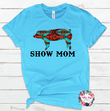 Load image into Gallery viewer, Show Mom - Serape Tee
