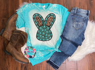 Turquoise Bunny - Bleached